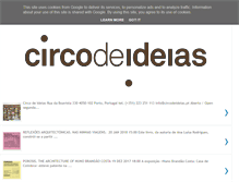 Tablet Screenshot of circodeideias.pt